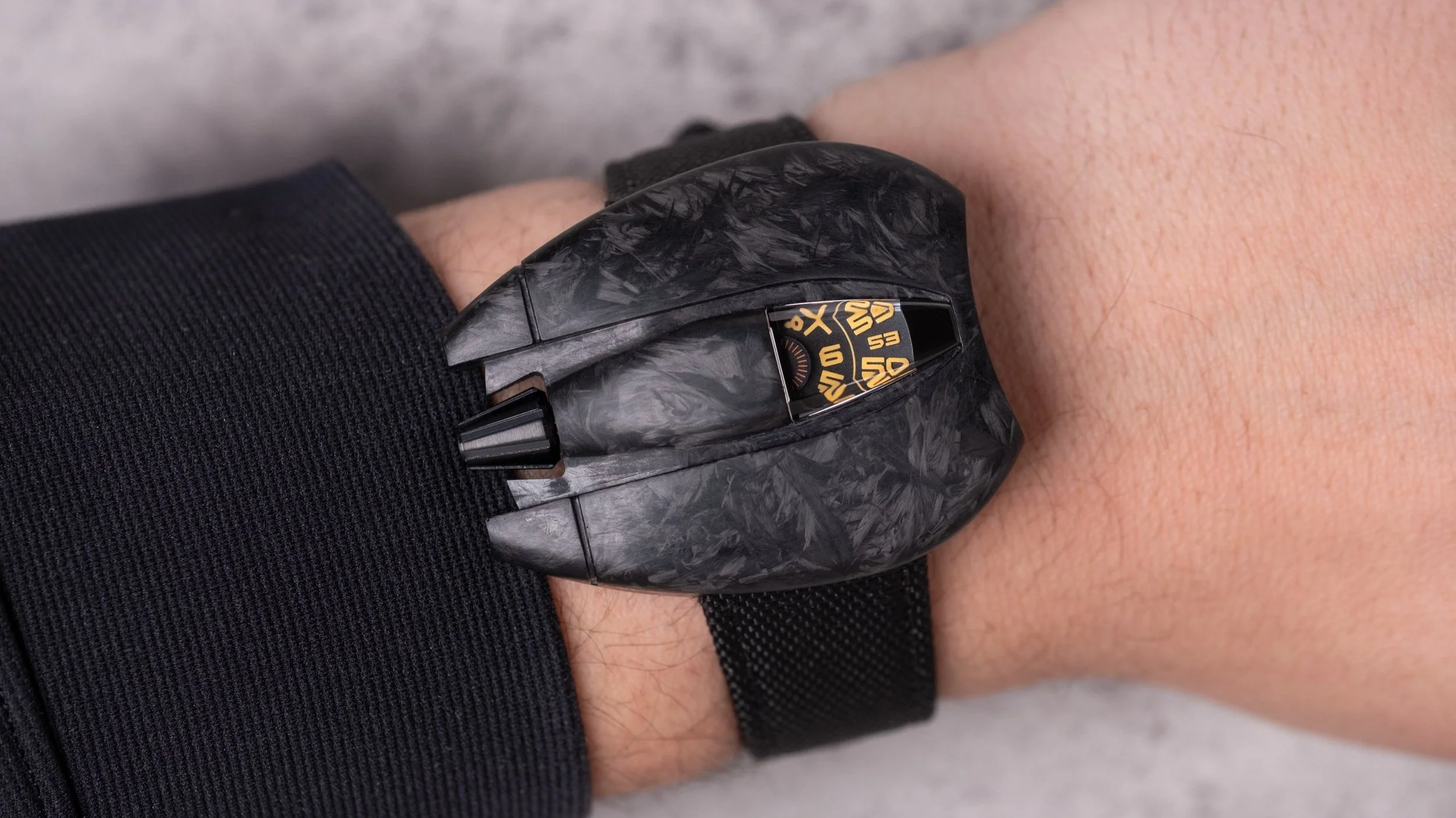 SpaceOne Orange Carbon Jumping Hour Review